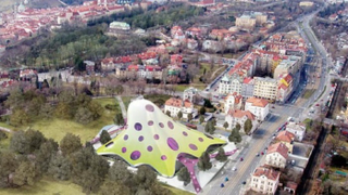 Illustration for article titled 8 glorious buildings shaped like squids and octopodes